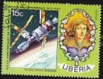 Stamps Liberia -  500th aniversario(saturno/apolo)