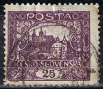 Stamps Czechoslovakia -  36 - Castillo de Praga