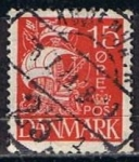 Stamps Denmark -  Scott  192  Carabela (3)