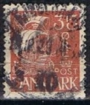 Stamps Denmark -  Scott  196  Carabela