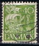 Stamps Denmark -  Scott  197   Carabela (4)