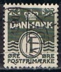 Stamps Denmark -  Scott  220  Cifras (2)