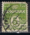 Stamps Denmark -  Scott  223  Cifras (3)