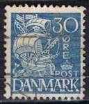 Stamps Denmark -  Scott  236  Carabela (2)