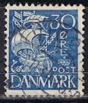 Stamps Denmark -  Scott  236  Carabela (4)