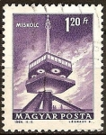 Stamps Hungary -  Torre de televisión,Miskolc