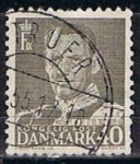 Sellos de Europa - Dinamarca -  Scott  323  Frederik IX (2)