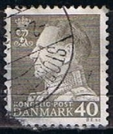 Stamps Denmark -  Scott  323  Frederik IX (3)