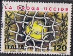 Stamps Italy -  CAMPAÑA CONTRA LA DROGA