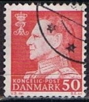 Stamps Denmark -  Scott  418  Frederik IX