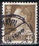 Stamps Denmark -  Scott  417  Frederik IX (3)