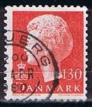 Stamps Denmark -  Scott  633  Reina Margrethe (2)