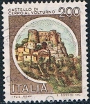 Sellos de Europa - Italia -  CASTILLO DE CERRO AL VOLTURNO, ISERNIA