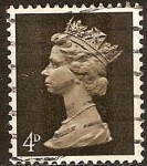 Stamps United Kingdom -  Reina Isabel II