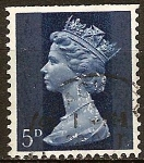 Stamps United Kingdom -  Reina Isabel II