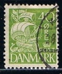 Stamps Denmark -  Scott  197  Carabela (2)