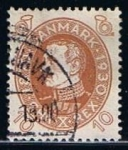 Stamps Denmark -  Scott  213  Cristian X