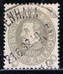 Stamps Denmark -  Scott  215  Cristian X