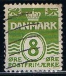 Stamps Denmark -  Scott  227A  Cifras