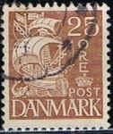 Stamps Denmark -  Scott  234  Carabela (2)