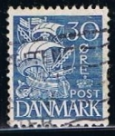 Stamps Denmark -  Scott  236  Carabela