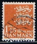 Stamps Denmark -  Scott  397 Sello pequeño Estado