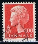 Stamps Denmark -  Scott  543  Reina Margrethe