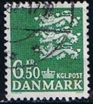 Stamps Denmark -  SCott  805  Cifras