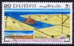 Stamps United Arab Emirates -  Scott  114  Puesta en marcha del tanque de storaje (4)