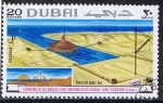 Stamps United Arab Emirates -  Scott  114  Puesta en marcha del tanque de storaje (5)