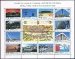 Sellos de Europa - Espa�a -  EXPOSICIÓN UNIVERSAL DE SEVILLA EXPO 92. MINIPLIEGO 17 PTA