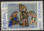 Sellos de Europa - Espa�a -  3227.- Navidad´92.(35 Serie). Nacimiento