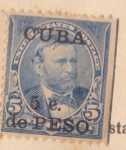 Stamps America - Cuba -  Presidente Harding Ed. 1899