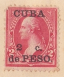 Stamps Cuba -  Presidente Washington Ed. 1899