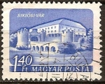 Stamps Hungary -  castillo-Siklósi