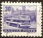 Stamps Hungary -  autobús turístico