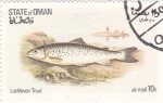 Stamps Oman -  peces