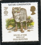 Stamps United Kingdom -  1224- EUROPA CEPT.   PROTECCION DE LA NATURALEZA. 