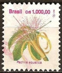 Stamps Brazil -  Pachira Aquatica