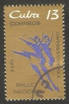 Sellos de America - Cuba -  XXV anivº del Ballet Nacional