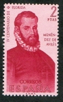 Stamps Spain -  1302- FORJADORES DE AMERICA. MENENDEZ DE AVILÉS.