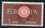 Sellos de Europa - Espa�a -  1295- EUROPA- CEPT. RUEDEA DE 19 RADIOS.