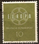 Stamps Germany -  Marca europea