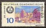 Stamps Germany -  20.Años DDR,Berlin,Capital.