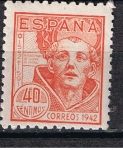 Stamps Spain -  Edifil  955  IV Cente. de San Juan de la Cruz.  