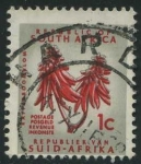 Sellos de Africa - Sudfrica -  S255 - Flor de arbol de coral