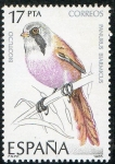 Stamps Spain -  2823- PÁJAROS. BIGOTUDO.