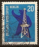 Stamps Germany -  Gran Exposición de Radio de alemania en Berlín (1963)