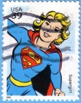 Sellos de America - Estados Unidos -  Supergirl