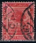 Stamps Egypt -  Scott  54  Esfinge (5)